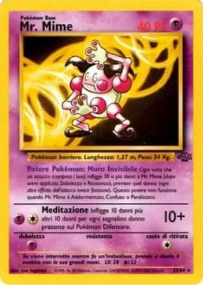 Mr. Mime - Jungle 22/64 - Italiano - Very Good