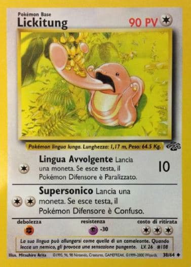 Lickitung - Jungle 38/64 - Italiano - Nuovo