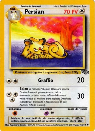 Persian - Jungle 42/64 - Italiano - Nuovo