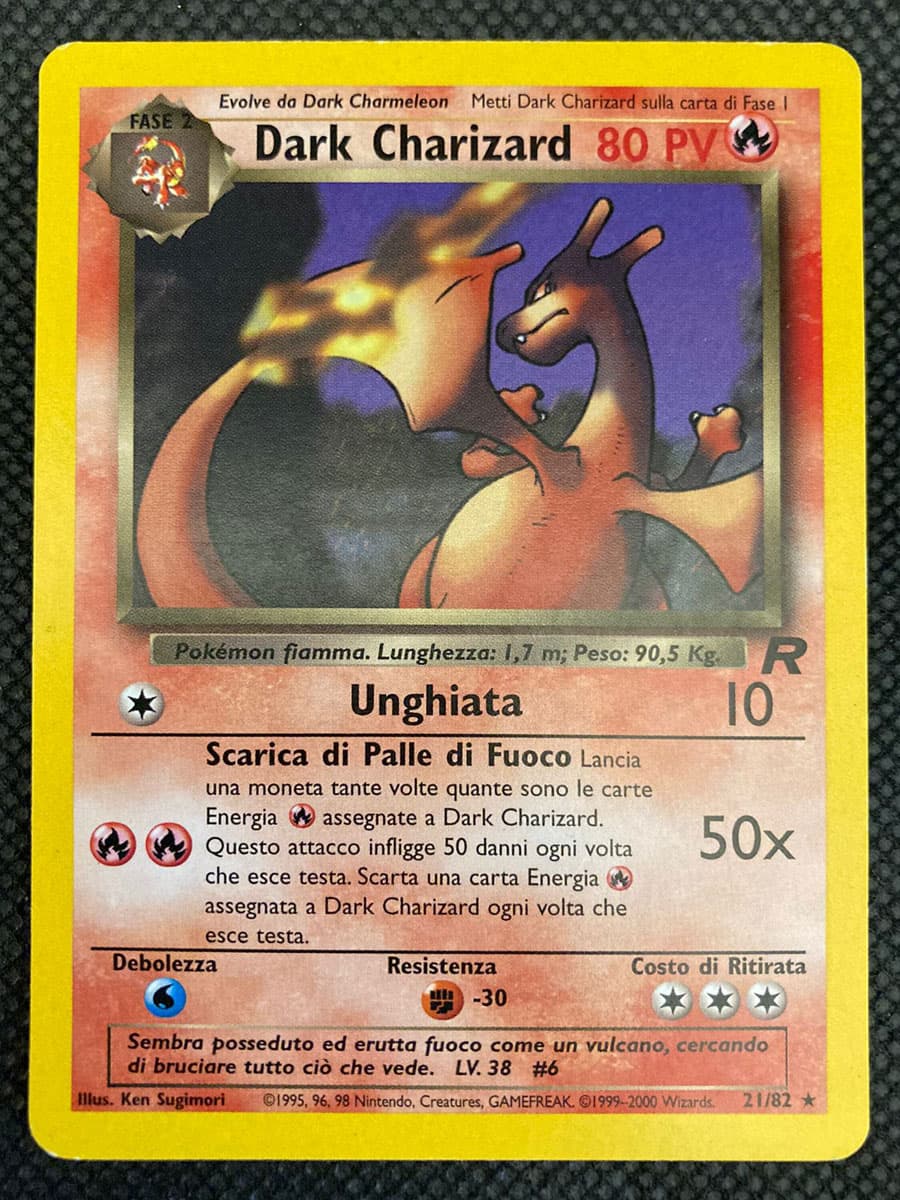 Dark Charizard - Team Rocket 21/82 - Italiano - Excellent