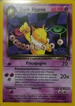 Dark Hypno - Team Rocket 26/82 - Italiano - Very Good