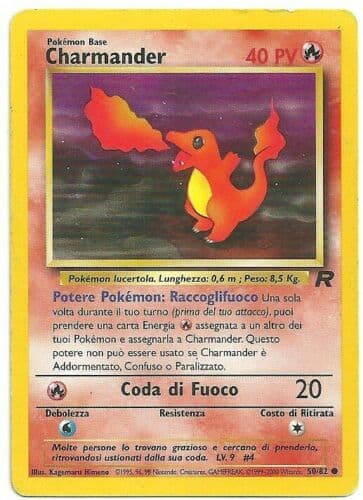 Charmander - Team Rocket 50/82 - Italiano - Near Mint