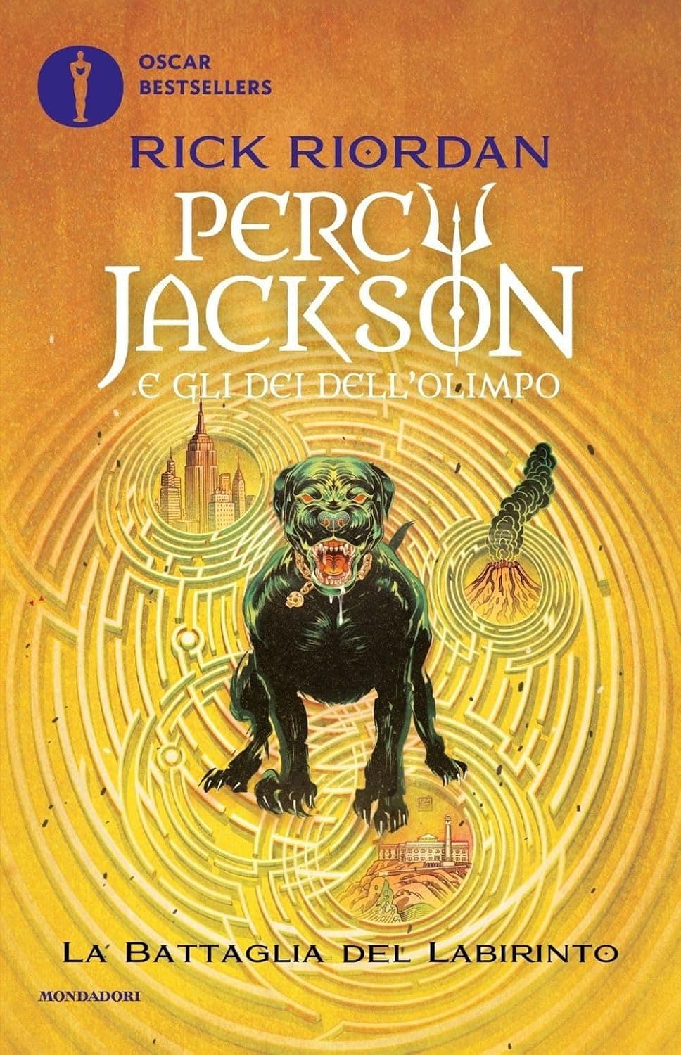 Percy Jackson e gli Dei dell'Olimpo Vol. 4 - La Battaglia del Labirinto - Oscar Bestsellers - Mondadori - Italiano