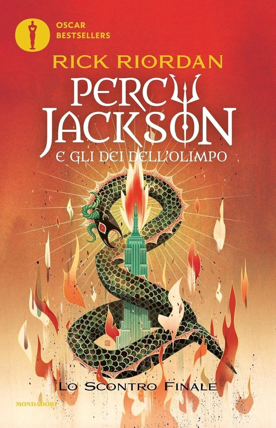 Percy Jackson e gli Dei dell'Olimpo Vol. 5 - Lo Scontro Finale - Oscar Bestsellers - Mondadori - Italiano