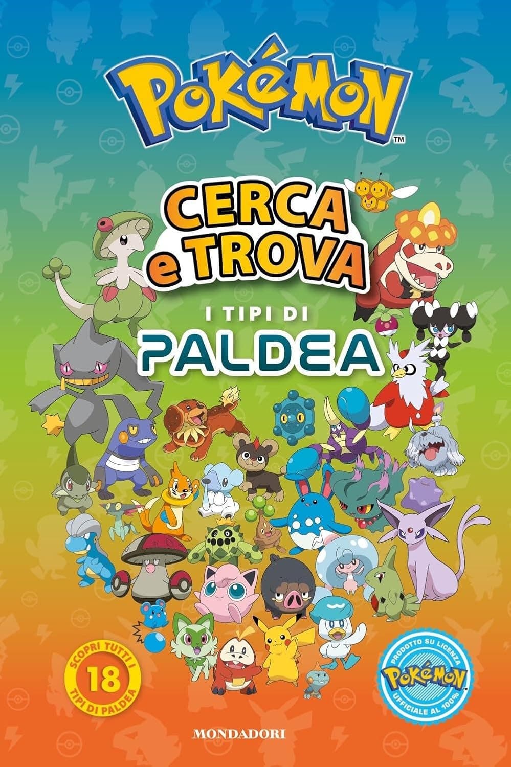 Pokemon - Cerca e Trova i Tipi di Paldea - Mondadori - Italiano