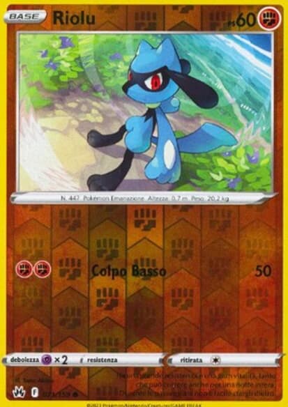 Riolu - Reverse - Zenit Regale 71/159 - Italiano - HOLO - Near Mint
