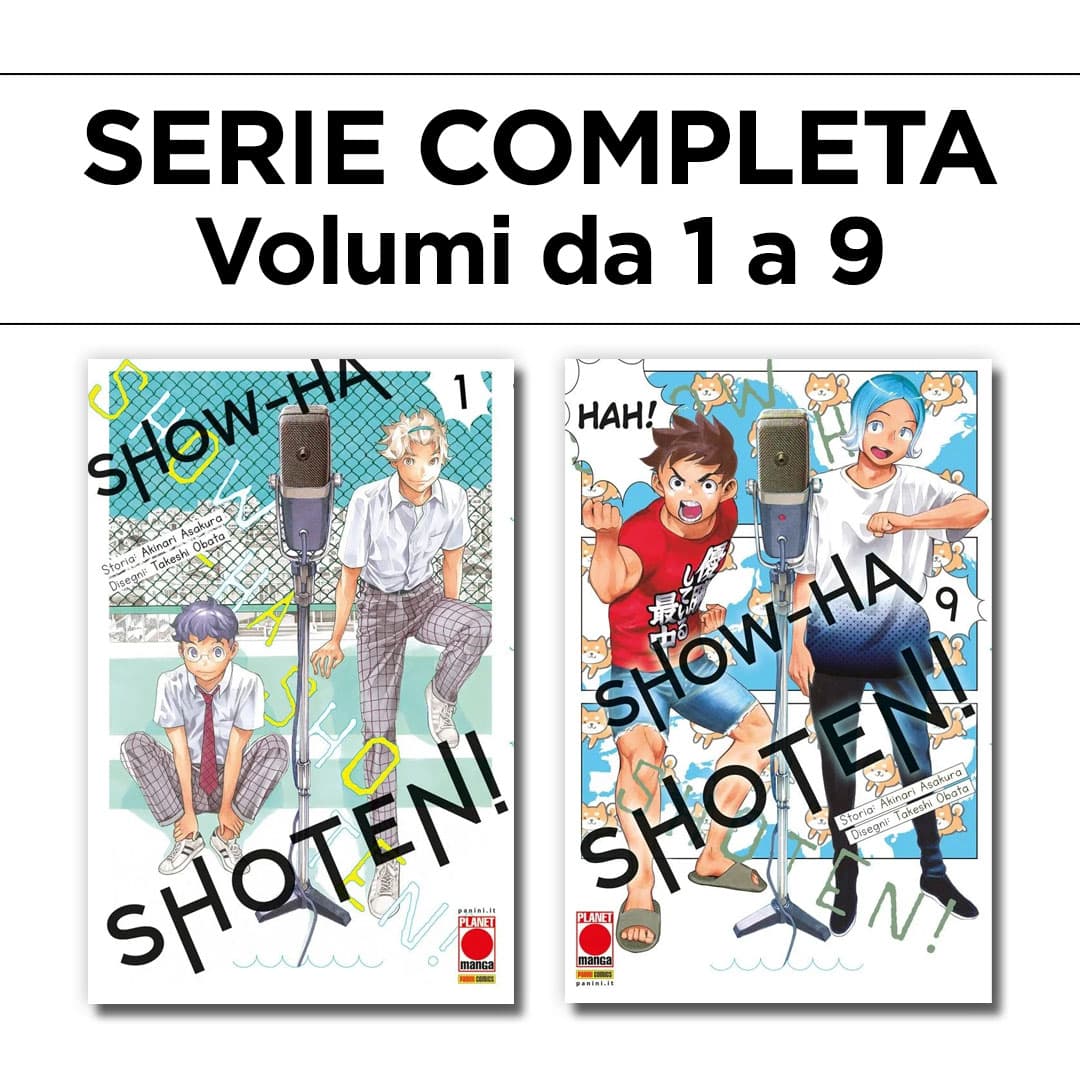 Show-ha Shoten! 1/9 - Serie Completa - Panini Comics - Italiano
