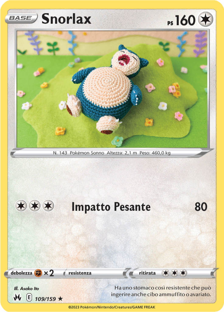 Snorlax - Zenit Regale 109/159 - Italiano - Near Mint