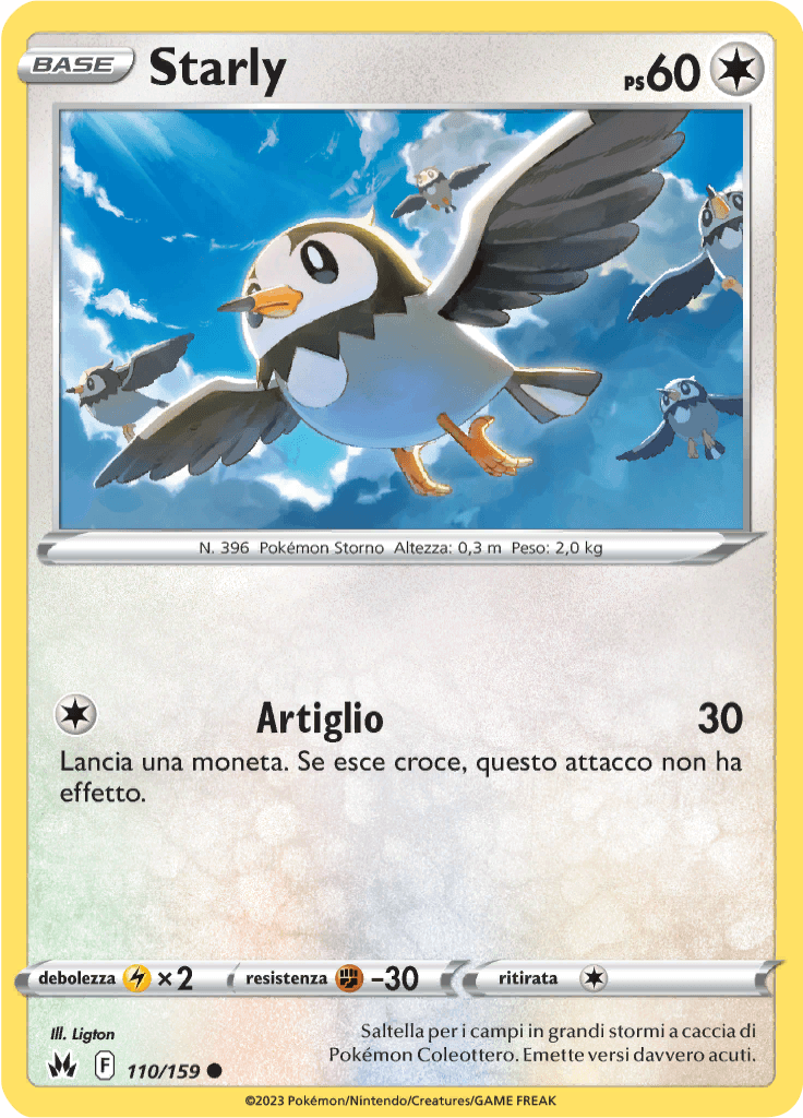 Starly - Zenit Regale 110/159 - Italiano - Near Mint