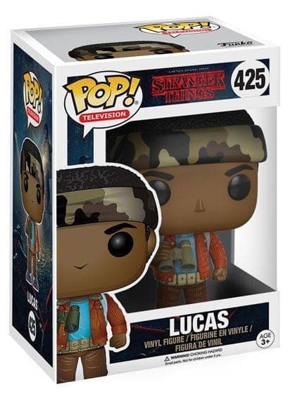 Stranger Things Funko POP! TV Vinyl Figure Lucas 9 cm #425 - Television