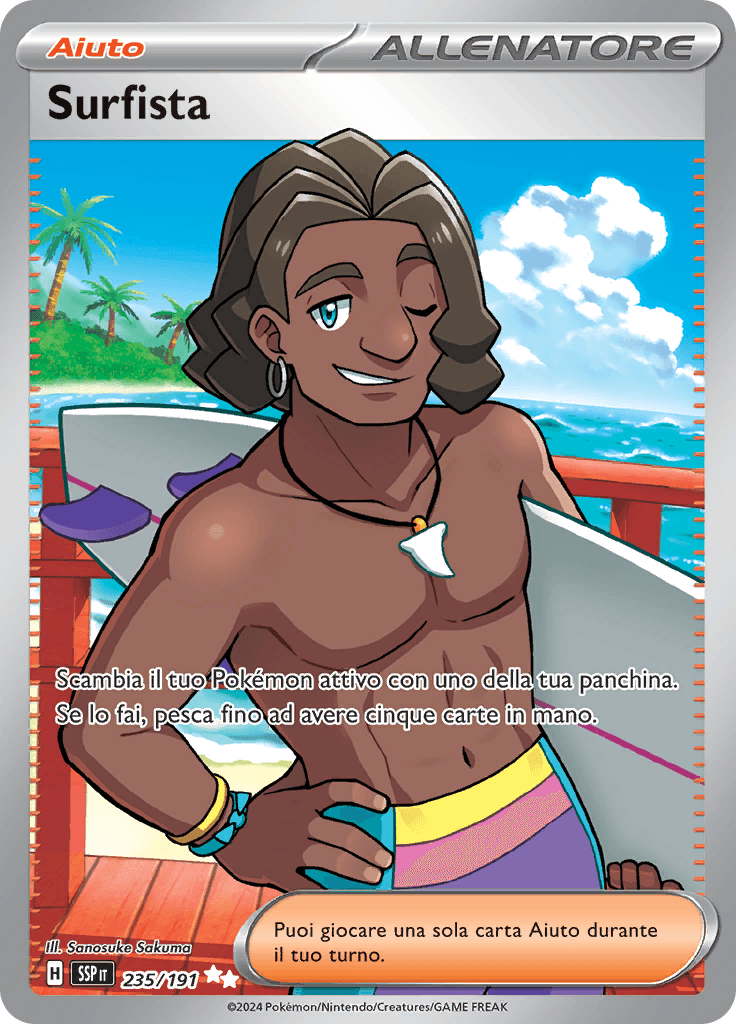 Surfista - Scintille Folgoranti 235/191 - Italiano - HOLO - Near Mint