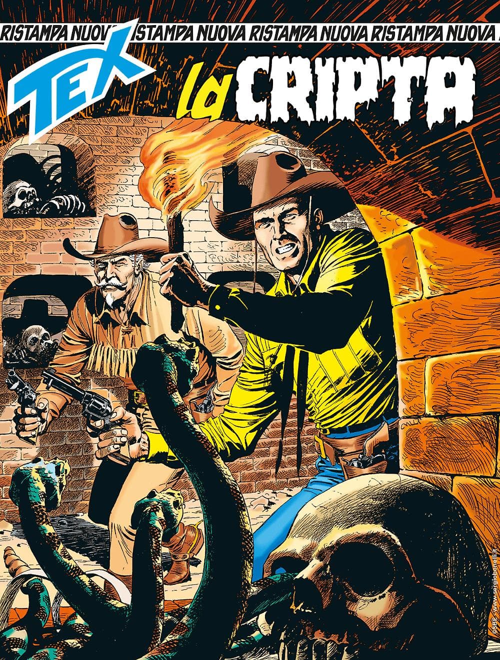 Tex Nuova Ristampa 516 - La Cripta - Sergio Bonelli Editore - Italiano