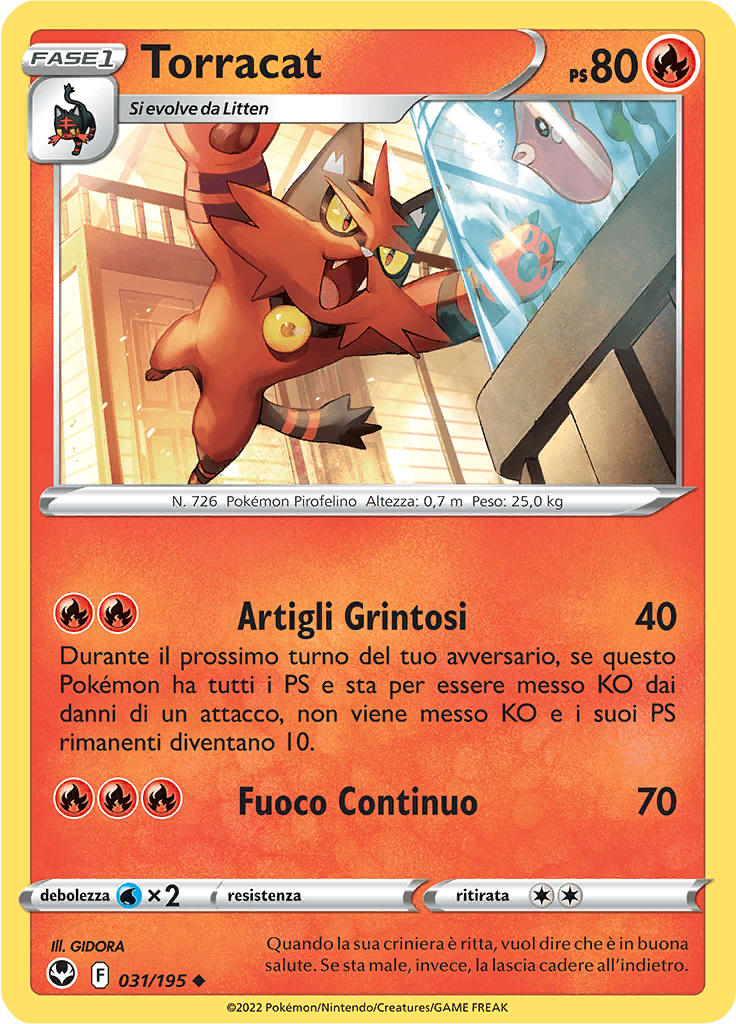 Torracat - Tempesta Argentata 31/195 - Italiano - Near Mint