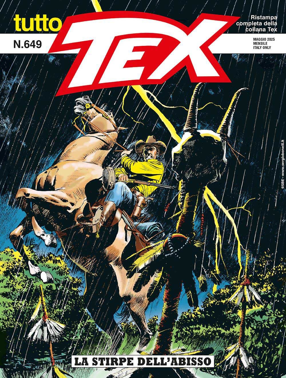Tutto Tex 649 - La Stirpe dell'Abisso - Sergio Bonelli Editore - Italiano