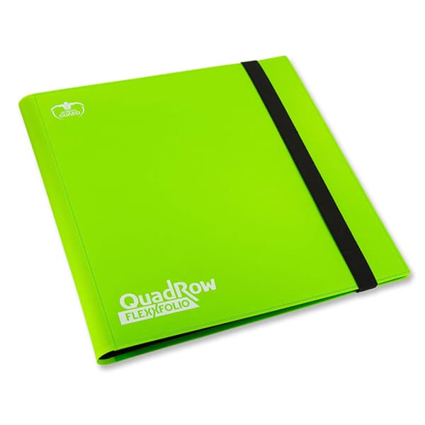 Raccoglitore Album 480 Carte con Elastico - Quadrow Flexfolio Light Green Verde Chiaro