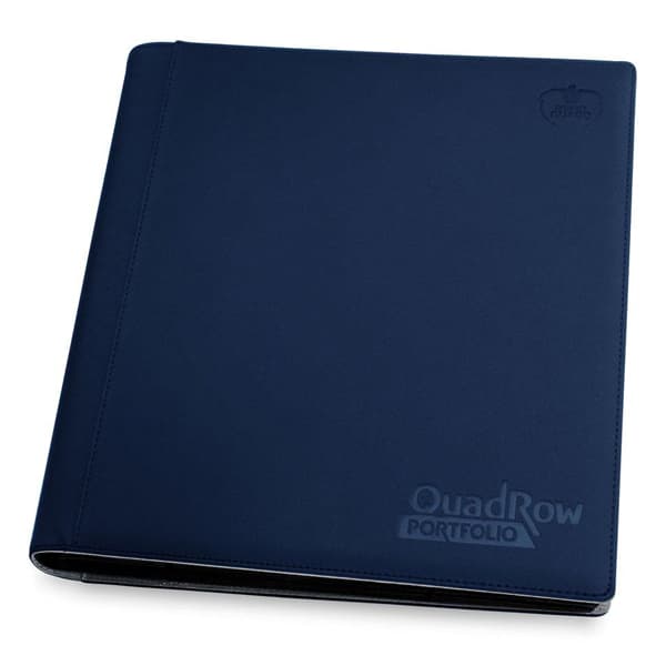 Raccoglitore Album 480 Carte 24-Pocket - Quadrow Portfolio Blue Blu