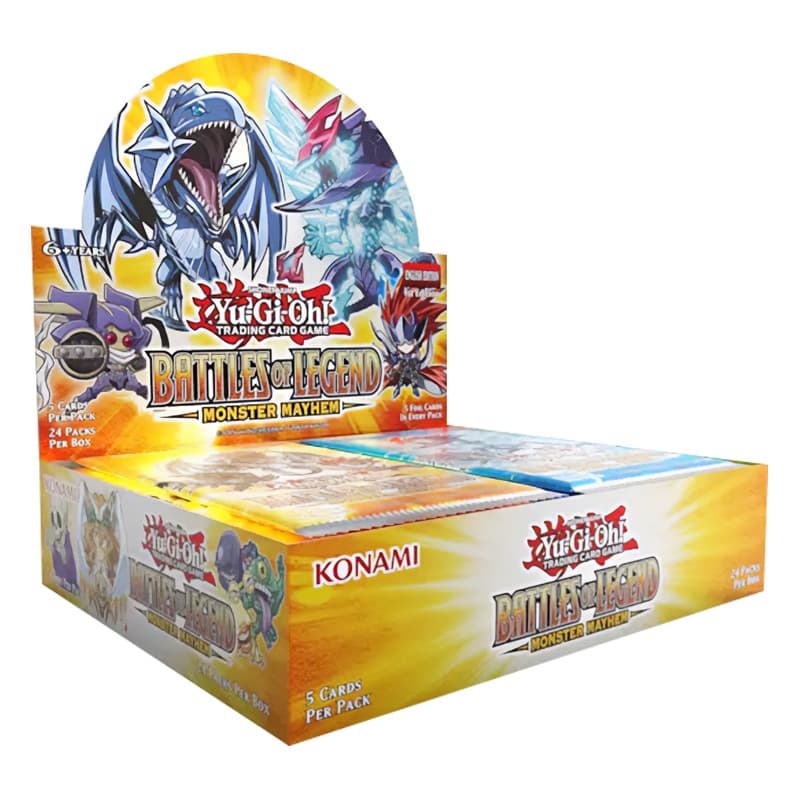 Yu-Gi-Oh! Battle of Legend Monster Mayhem - Box da 24 Buste - 1a Edizione - Inglese