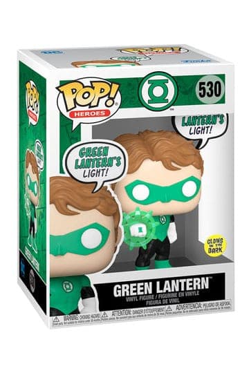 DC Comics Funko POP! Heroes Vinyl Green Lantern(Beware)(GW) 9 cm #530 - Heroes
