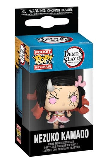 Demon Slayer: Kimetsu no Yaiba Funko POP! Vinyl Keychains 4 cm Nezuko (Demon Form) - Keychain