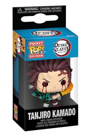 Demon Slayer: Kimetsu no Yaiba Funko POP! Vinyl Keychains 4 cm Tanjiro (Sun Breathing) - Keychain
