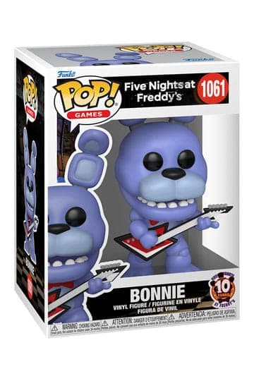 Five Nights at Freddy's Funko POP! Vinyl Figure 10th Anniversary - Bonnie 9 cm #1061 - Games
