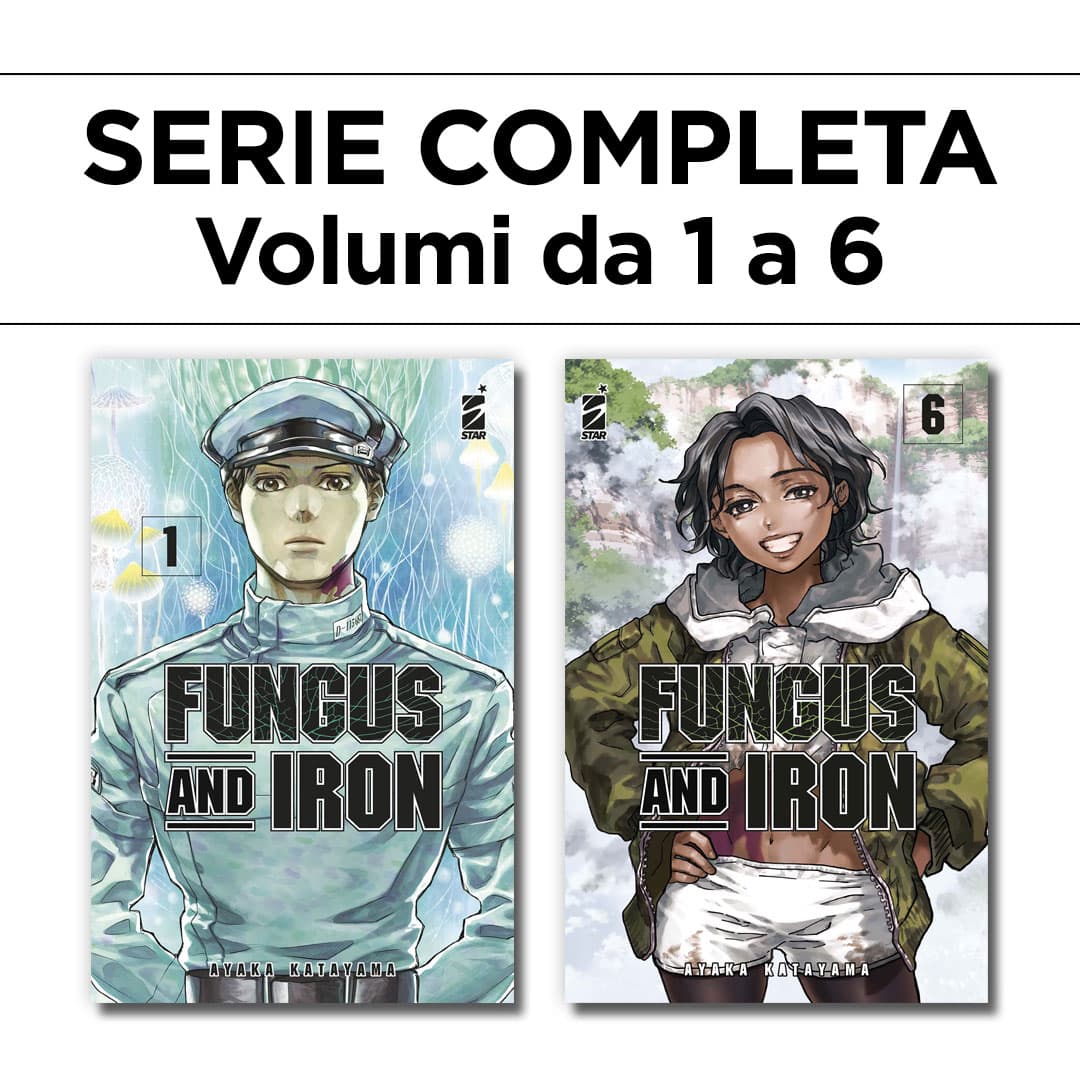 Fungus and Iron 1/6 - Serie Completa - Edizioni Star Comics - Italiano