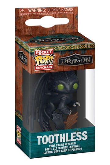 How to Train Your Dragon LAM Funko POP! Vinyl Keychains 4 cm Toothless - Keychains