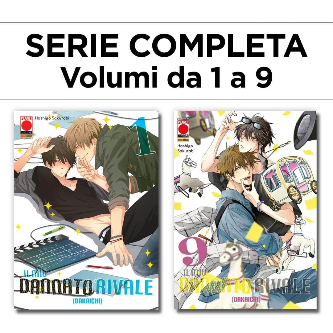 Il Mio Dannato Rivale 1/9 - Serie Completa - Panini Comics - Italiano