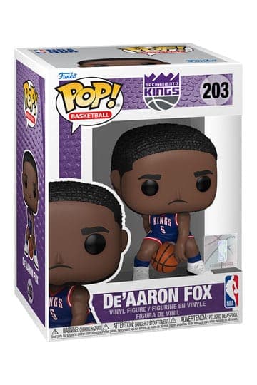 NBA Legends Funko POP! Sports Vinyl Figure Kings- De'Aaron Fox(CE 24) 9 cm #203 - Sports
