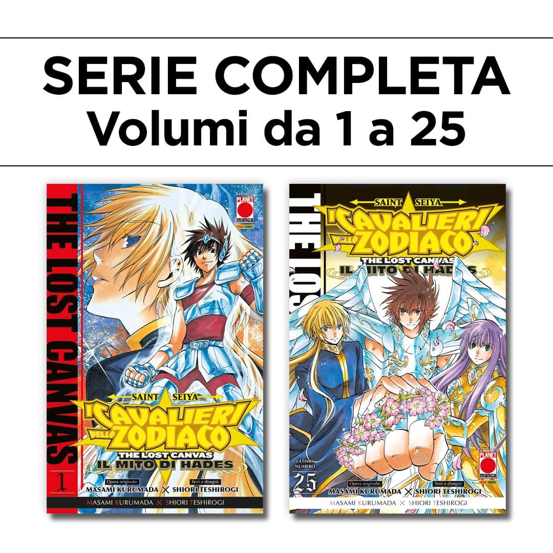 Saint Seiya - I Cavalieri dello Zodiaco - The Lost Canvas: Il Mito di Hades 1/25 - Serie Completa - Panini Comics - Italiano