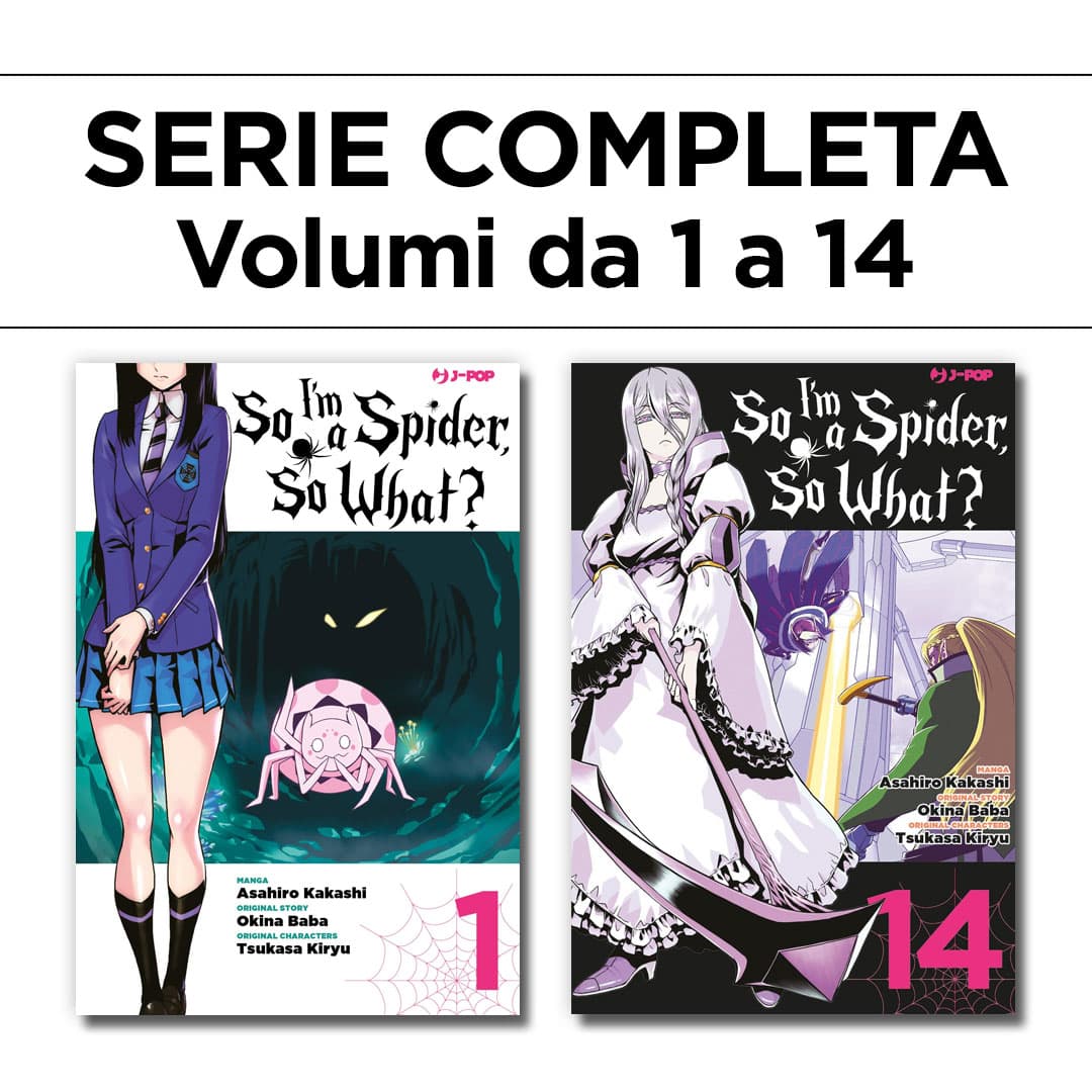 So I'm a Spider, So What? 1/14 - Serie Completa - Jpop - Italiano