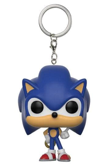 Sonic The Hedgehog Funko POP! Vinyl Keychain Sonic (Ring) 4 cm - Keychains