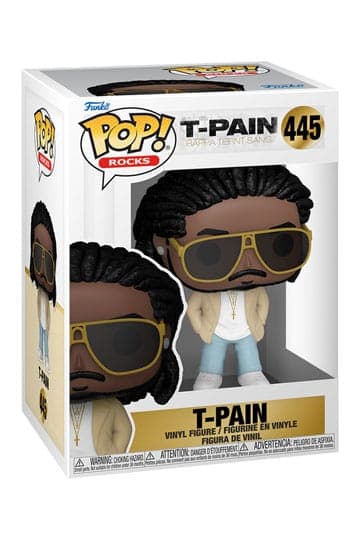 T-Pain Funko POP! Rocks Vinyl Figure T-Pain (Rappa Ternt Sanga) 9 cm #445 - Rocks