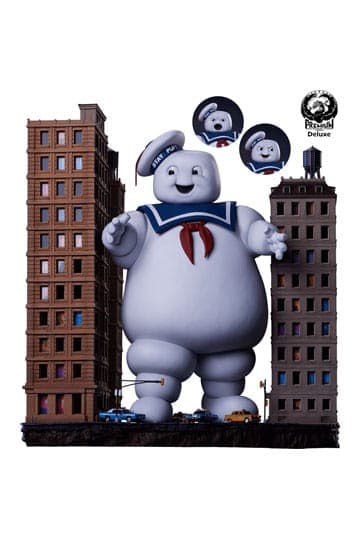 The Ghostbusters Diorama Statue Stay Puft Marshmallow Man Deluxe Edition 74 cm