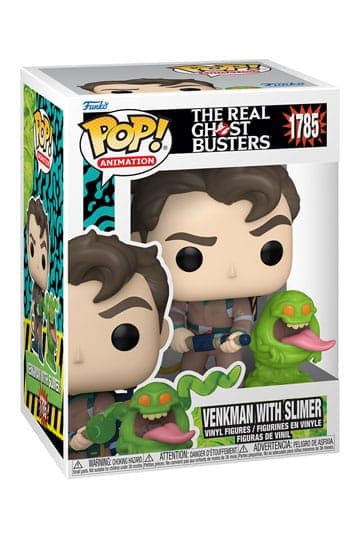 The Real Ghostbusters Funko POP! & Buddy Vinyl Figure Venkman w/Slimer 9 cm #1785 - Animation