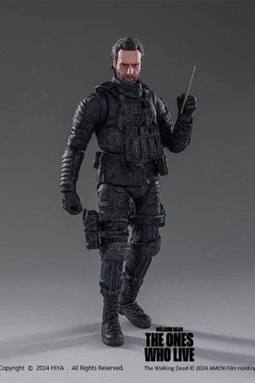The Walking Dead: The Ones Who Lived Exquisite Mini Action Figure 1/18 Daryl Dixon Dark Eyes Walker 11 cm