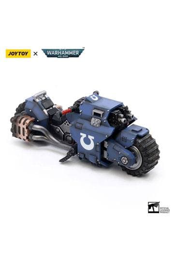 Warhammer 40k Vehicle 1/18 Ultramarines Outrider Bike 22 cm