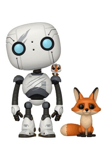 Wild Robot POP&Buddy! Movies Vinyl Figures Roz w/Brightbill & Fink 9 cm #1794 - Movies