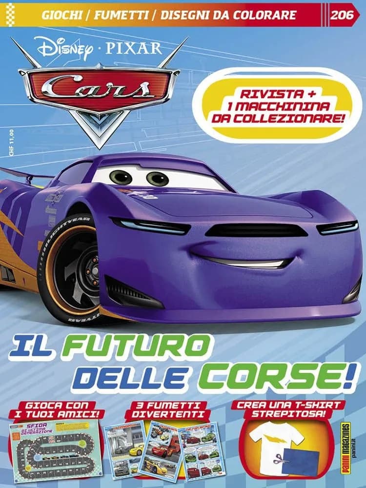 Cars Magazine 206 - Pixar Fun 206 - Panini Comics - Italiano