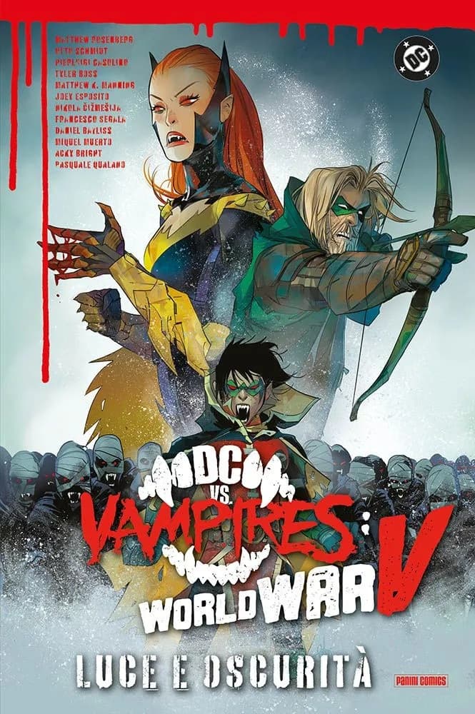 DC Vs. Vampires - World War V Vol. 1 - DC Comics Evergreen - Panini Comics - Italiano
