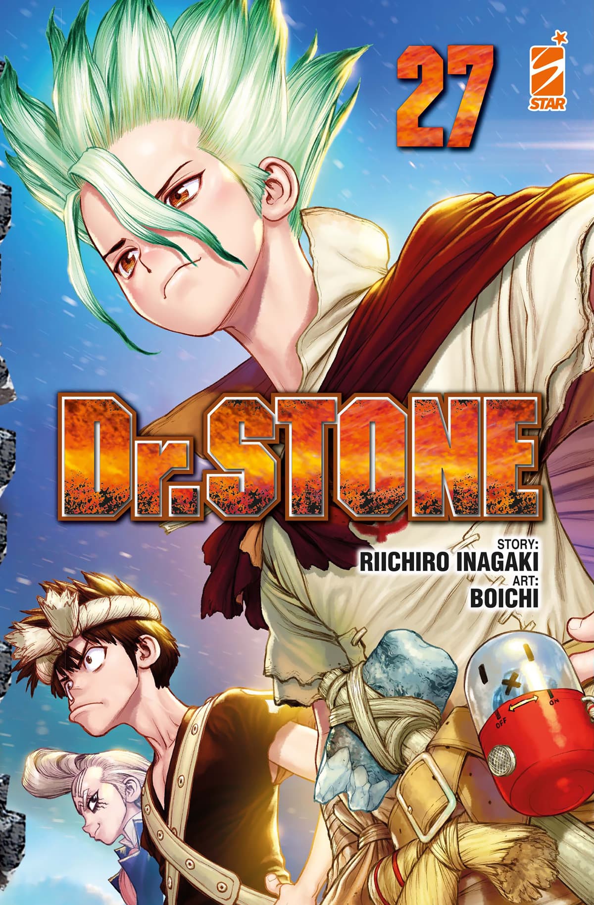 Dr. Stone 27 - Variant - Dragon Variant 322 - Edizioni Star Comics - Italiano