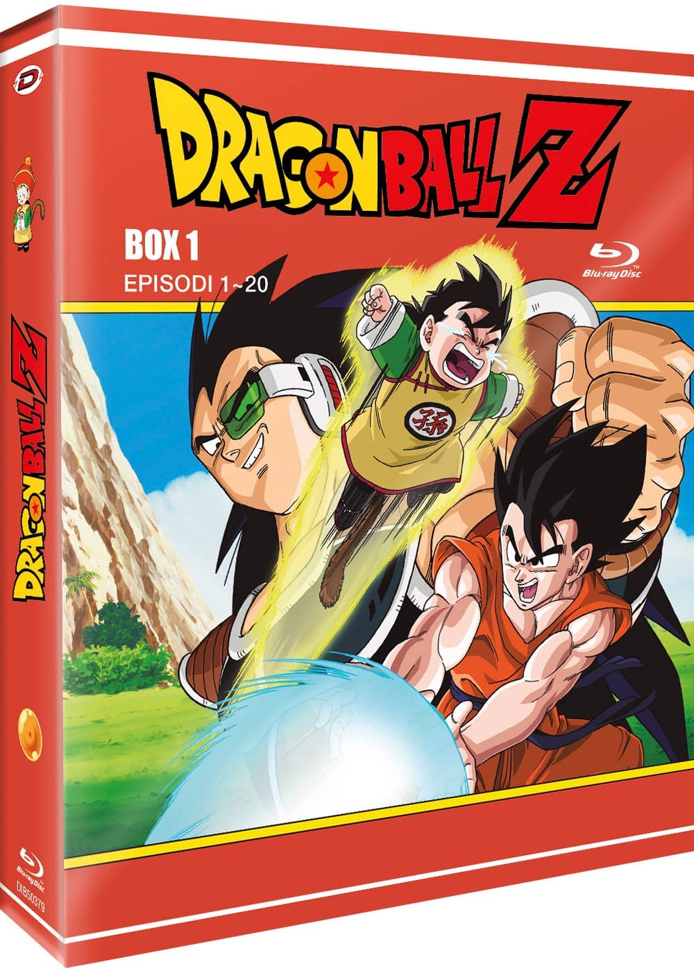 Dragon Ball Z - Box 1 - Episodi 1 / 20 - Anime - 3 Blu-Ray - Dynit - Italiano / Giapponese