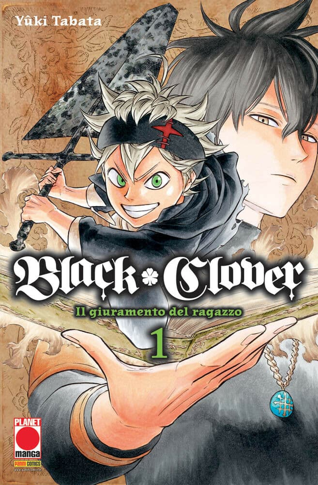 Black Clover 1 - Terza Ristampa - Panini Comics - Italiano