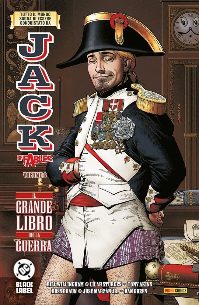 Jack of Fables Vol. 6 - Il Grande Libro della Guerra - DC Black Label Hits - Panini Comics - Italiano