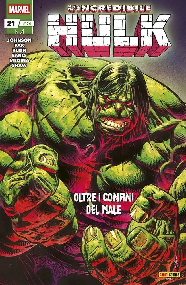 L'Incredibile Hulk 21 - Hulk e i Difensori 124 - Panini Comics - Italiano