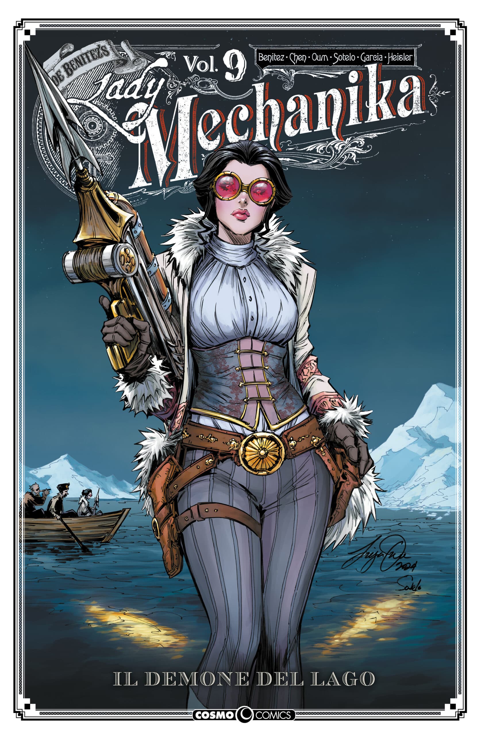 Lady Mechanika Vol. 9 - Il Demone del Lago - Cosmo Comics 183 - Editoriale Cosmo - Italiano