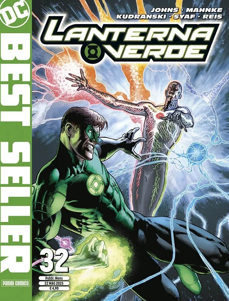 Lanterna Verde di Geoff Johns 32 - DC Best Seller Nuova Serie 53 - Panini Comics - Italiano
