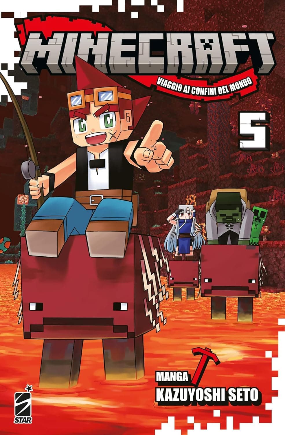 Minecraft - Viaggio ai Confini del Mondo 5 - Koen 5 - Edizioni Star Comics - Italiano