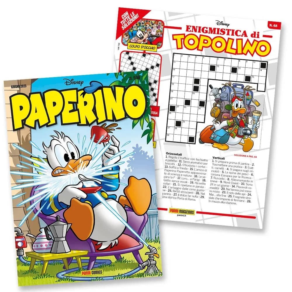 Paperino 540 + Enigmistica di Topolino 68 - Panini Comics - Italiano