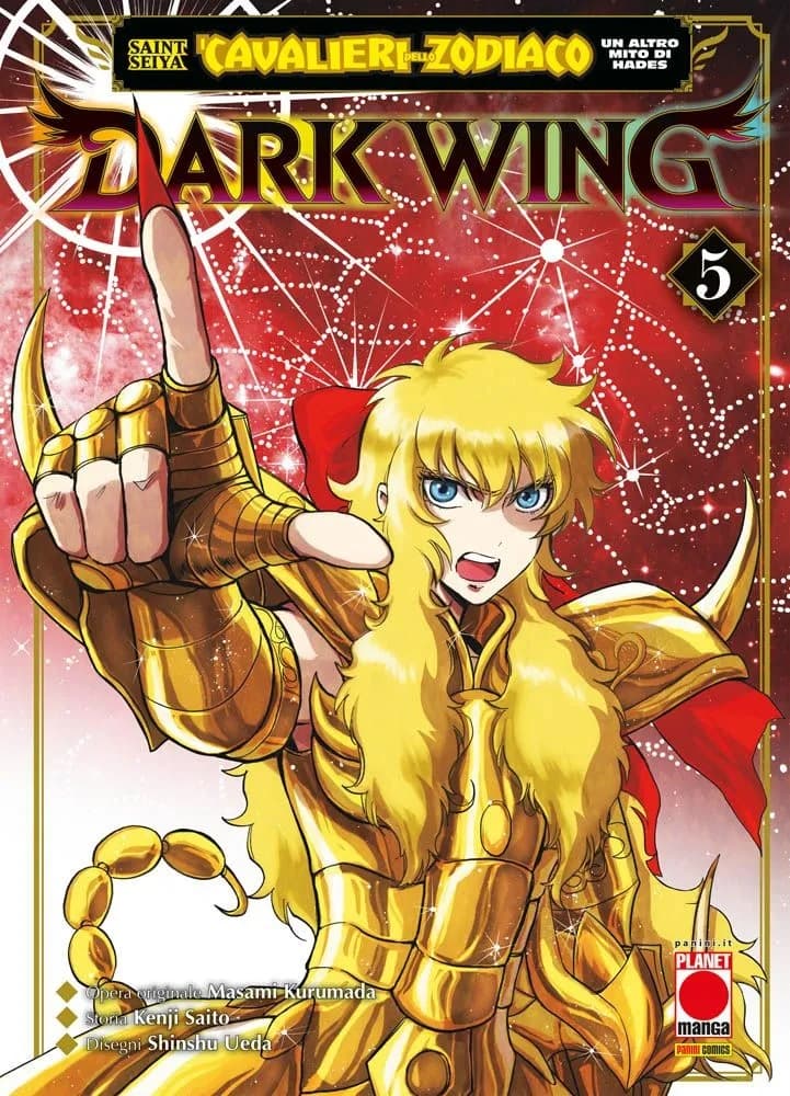 Saint Seiya - I Cavalieri dello Zodiaco - Un Altro Mito di Hades: Dark Wing 5 - Capolavori Manga 164 - Panini Comics - Italiano
